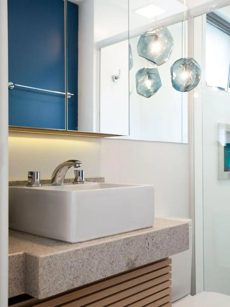 公寓 Apt Moderno Pe Na Areia - Novo Campeche Florianópolis