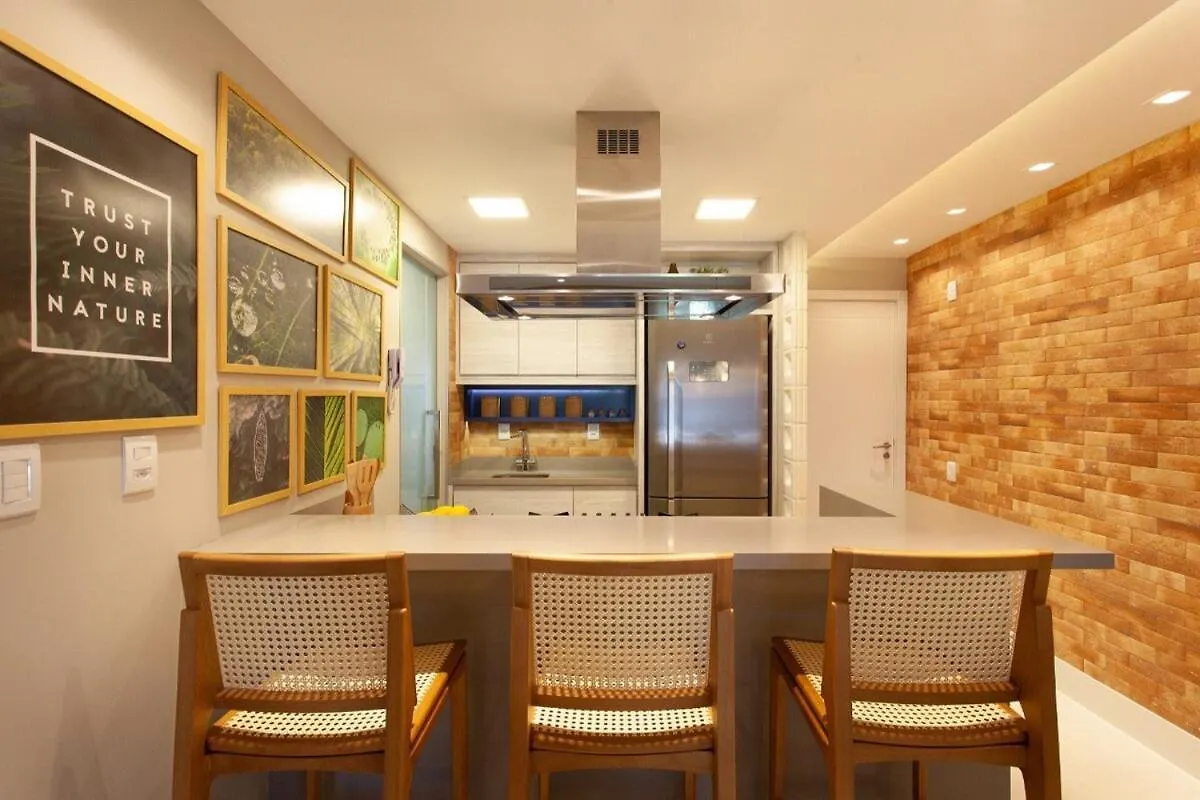 Apt Moderno Pe Na Areia - Novo Campeche Florianópolis 0*,  巴西