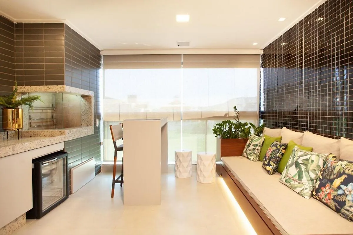 公寓 Apt Moderno Pe Na Areia - Novo Campeche Florianópolis 巴西